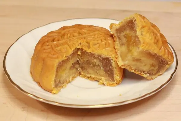 pineapple-king-bakery - 冬蓉 純(1個) Winter Melon Mooncake, No Yolk (1 piece)