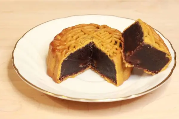 pineapple-king-bakery - 豆沙 純(1個) Red Bean Mooncake, No Yolk (1 piece)