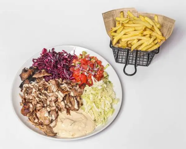 pitot - Assiette shawarma