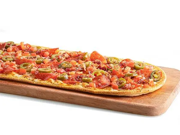 pizza-guys - Fiery Pepperoni Bacon-Flatbread