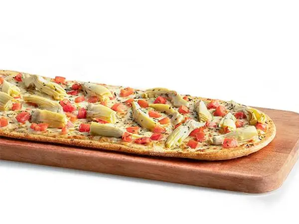 pizza-guys - Creamy Pesto Artichoke-Flatbread