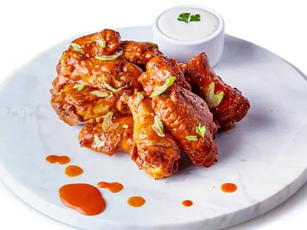 pizza-guys - 12PCs Wings-Select Flavor & Dipping Sauce