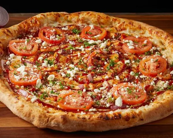 pizza-schmizza - 12" Medium BBQ Chicken Gluten Free Pizza