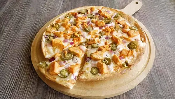 pizza-twist - Buffalo Chicken Pizza