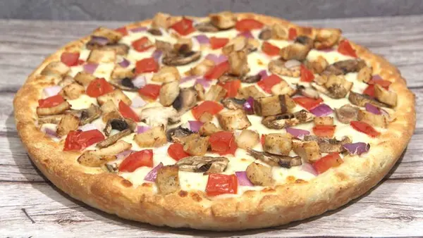 pizza-twist - Creamy Garlic Chicken Pizzatwist