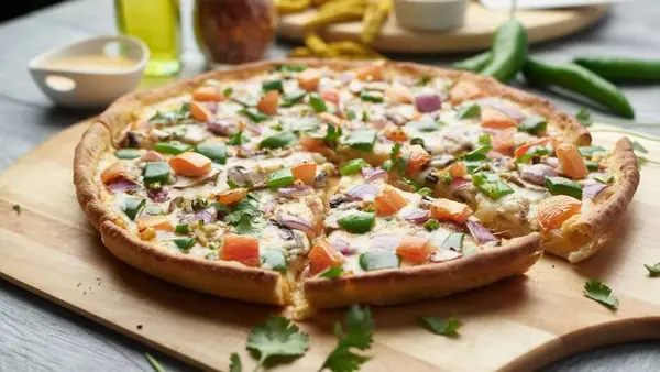 pizza-twist - Tikka Masala Veggie/Paneer Pizzatwist