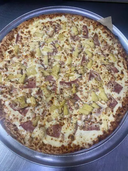 pizza-zone-n-grill - Hawaiian Zone Pizza