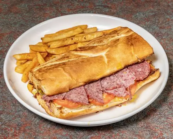 pizza-zone-n-grill - Salami Cold Sandwich