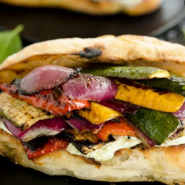 pizza - Grilled Vegetable Sandwich