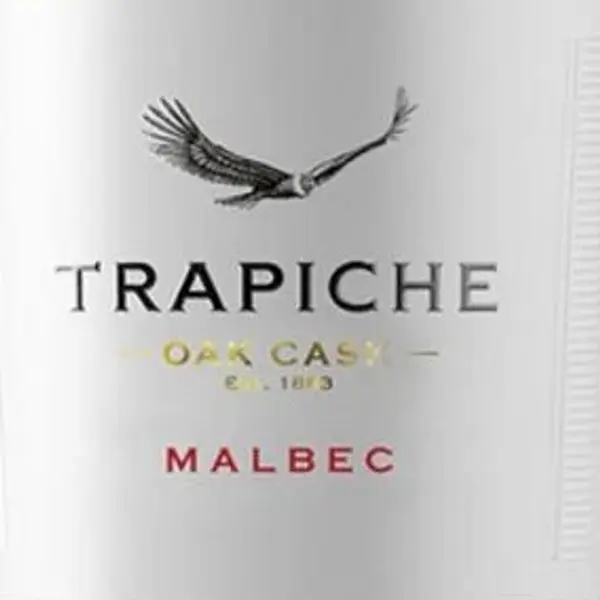 pizza - Malbec Trapiche Oak Cask