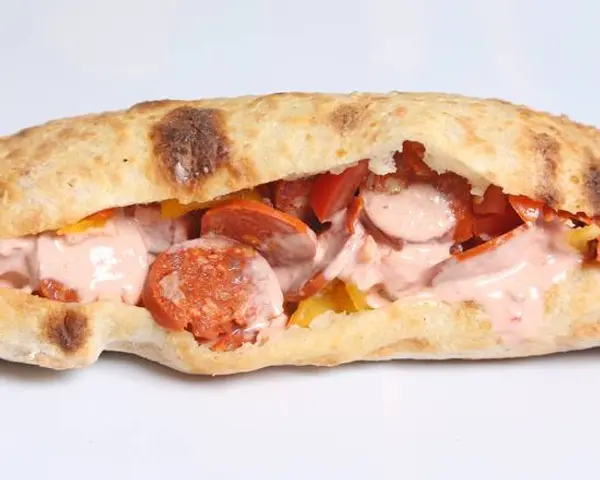 pizzaprestoparis - Panini Oggi / Chorizo, poivron, tomate, sauce tomate et crème