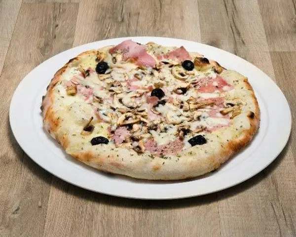 pizzas-la-marseillaise - Pizza jambon et fromage