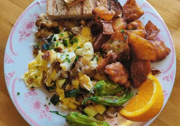 plain-jane - Oyster Mushroom Scramble