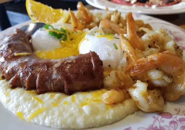 plain-jane - Sausage & Shrimp Grits