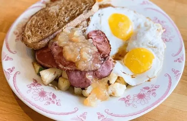 plain-jane - Smoked Duck Breast with Quince Sauce Hash