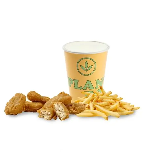 plant-power-fast-food - Kids 'Chicken' Nuggets Meal