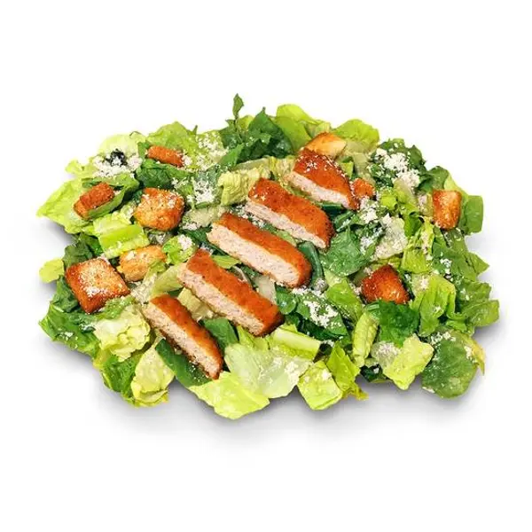 plant-power-fast-food - 'Chicken' Caesar Salad