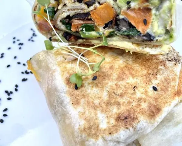 poa-cafe - Vegan Breakfast Burrito