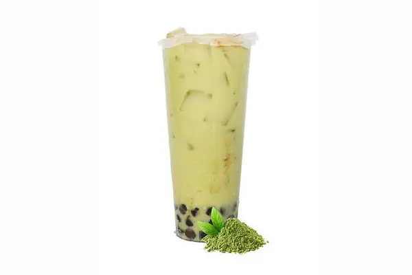 pokeworks - Matcha Boba Milk Tea