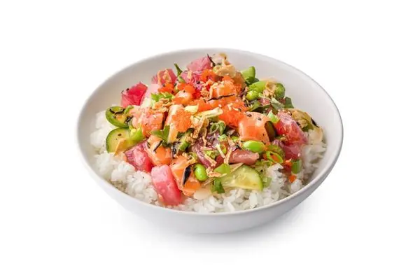 pokeworks - Poke Bowl - Large   (3 Proteins)