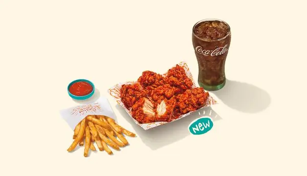 popeyes-louisiana-kitchen - New! 6 Classic Boneless Wings Combo