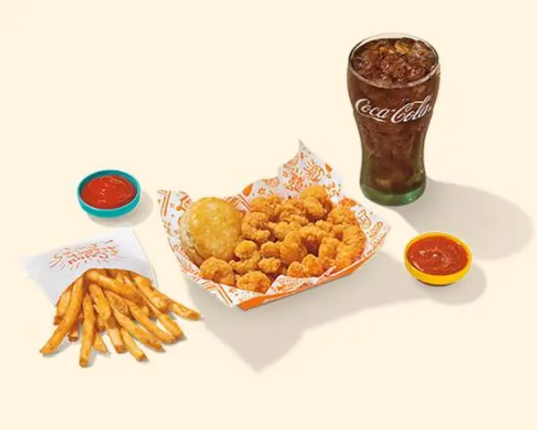 popeyes-louisiana-kitchen - ¼ Pound Popcorn Shrimp Combo*