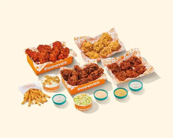 popeyes-louisiana-kitchen - Wings Tailgate Bundle