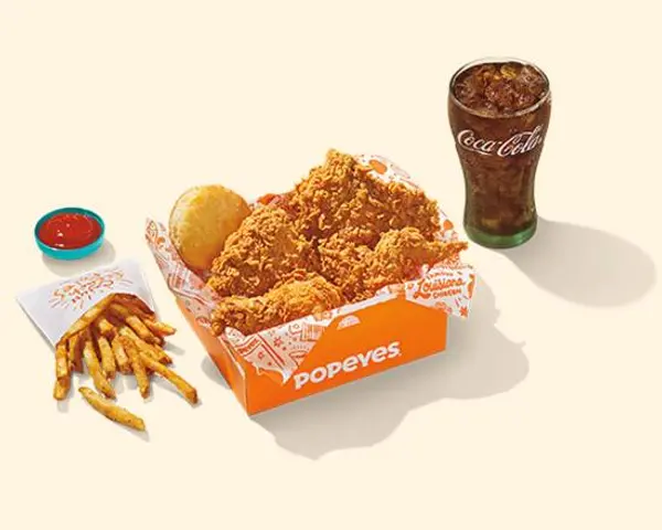 popeyes-louisiana-kitchen - 4Pc Signature Chicken Combo