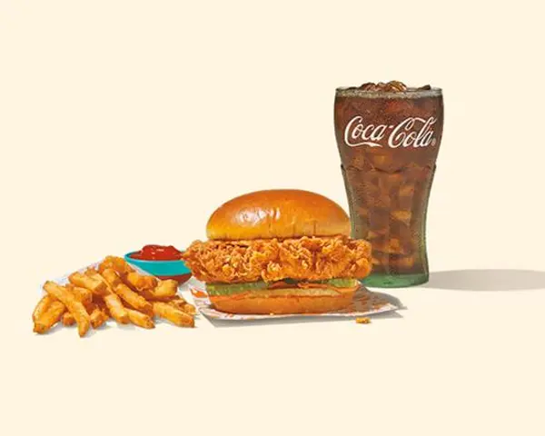 popeyes-louisiana-kitchen - Spicy Chicken Sandwich Combo