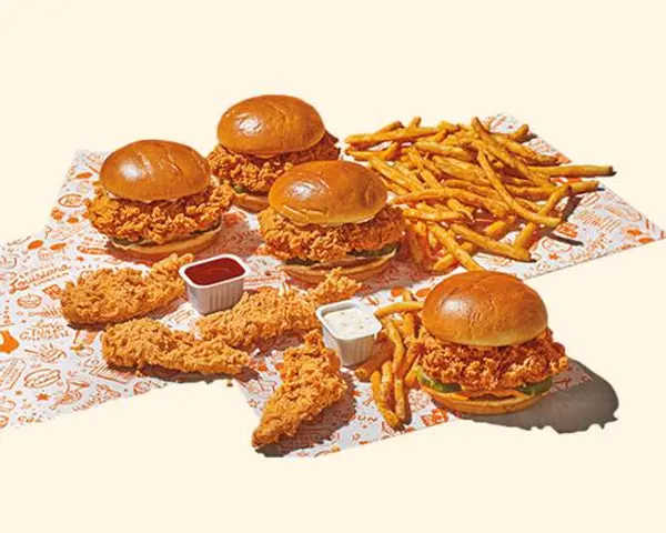 popeyes-louisiana-kitchen - Big Sandwich Bundle Family Meal