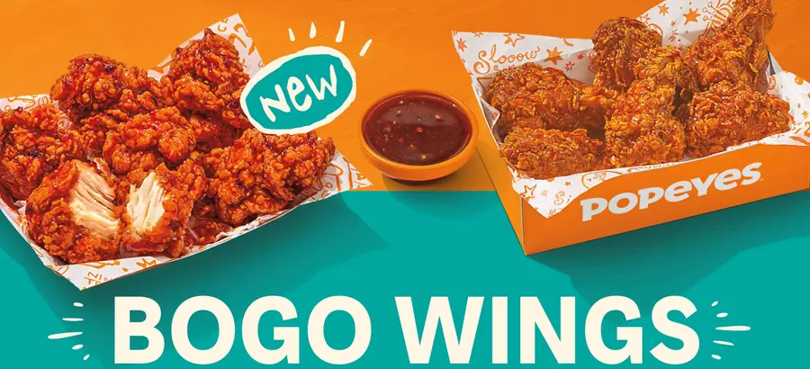 Menu image of Wings (new flavors!). popeyes's menu - san francisco | restaurants in san francisco