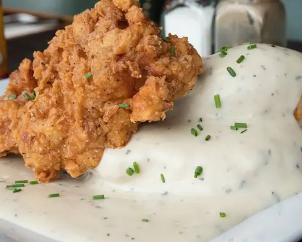 portland-biscuit-company - Biscuit with Fried Chicken & Gravy