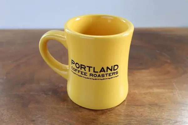 portland-coffee-roasters - Diner Mug 10oz- Yellow