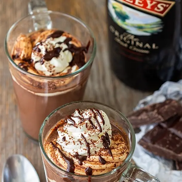 portobello-caffe - Baileys Hot Chocolate