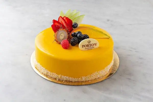 portos-bakery-cafe - Mango Mousse Round