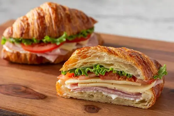 portos-bakery-cafe - Ham and Cheese Croissant Sandwich