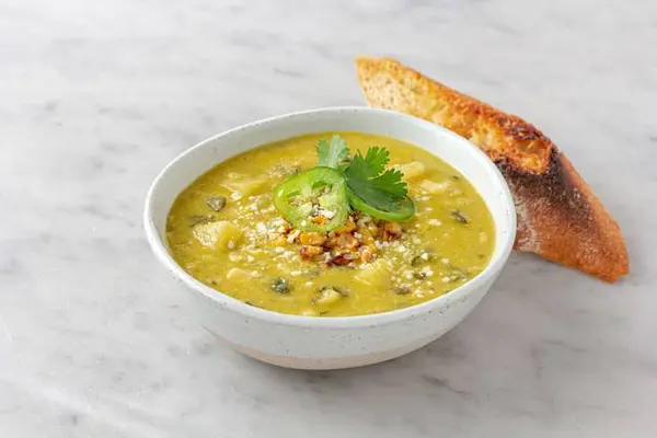 portos-bakery-cafe - Corn and Poblano Soup