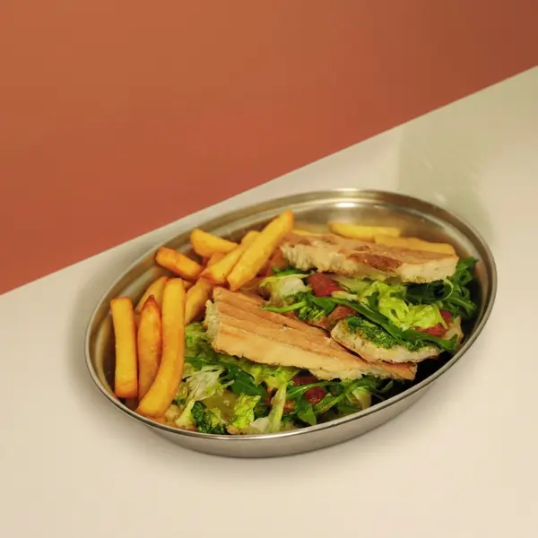 praktika - Eggplant Sandwich/ბადრიჯნის სენდვიჩი Ⓥ