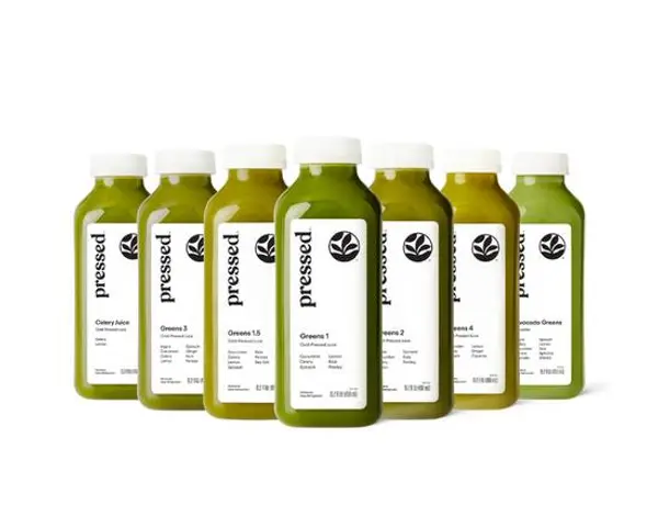 pressed-juicery - 7-Day Super Greens Pack