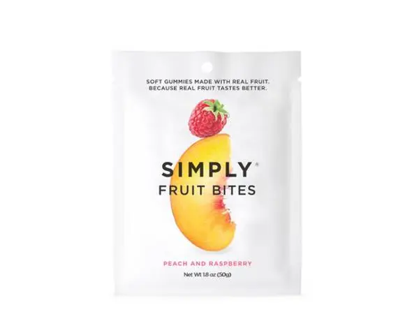 pressed-juicery - Simply: Fruit Bites - Peach & Raspberry