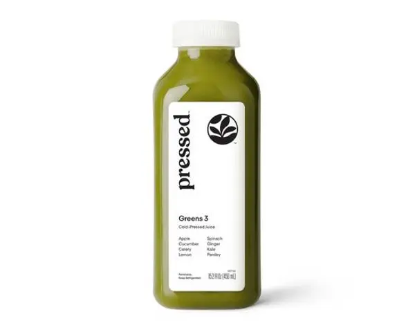 pressed-juicery - Greens 3 | Spinach Ginger Juice