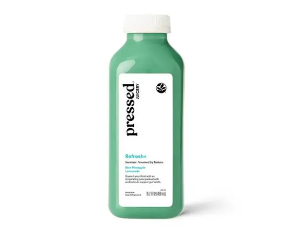 pressed-juicery - Refresh+ Blue Pineapple Lemonade