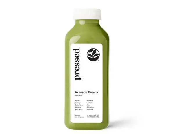 pressed-juicery - Avocado Smoothie w/ Greens