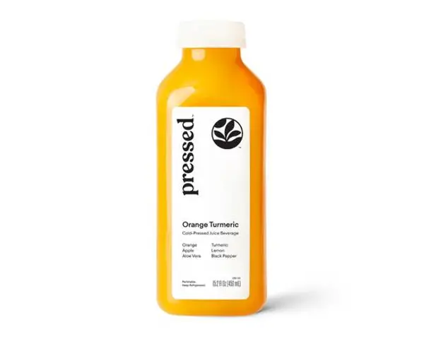 pressed-juicery - Orange Turmeric Juice