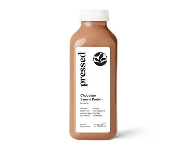 pressed-juicery - Chocolate Banana Protein Smoothie