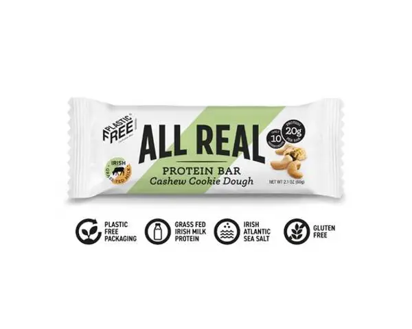 pressed-juicery - All Real Natural Protein Bar: Cashew Cookie Dough