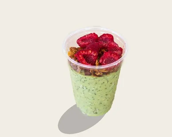 proper-food - Matcha Overnight Oats with Yogurt