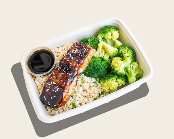 proper-food - Salmon Teriyaki Hot Plate