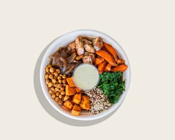 proper-food - Seasonal Grain Bowl with Salmon