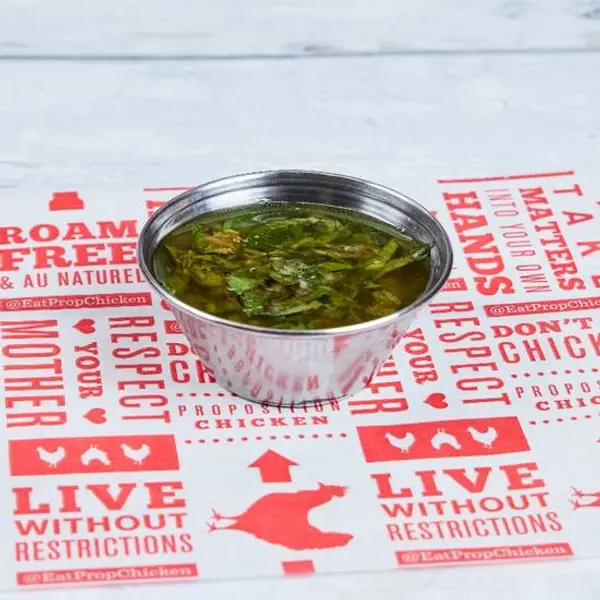 proposition-chicken - 1.5 oz Chimichurri